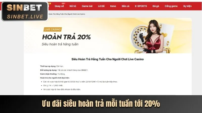 Chọn và nhận khuyến mãi XIN88